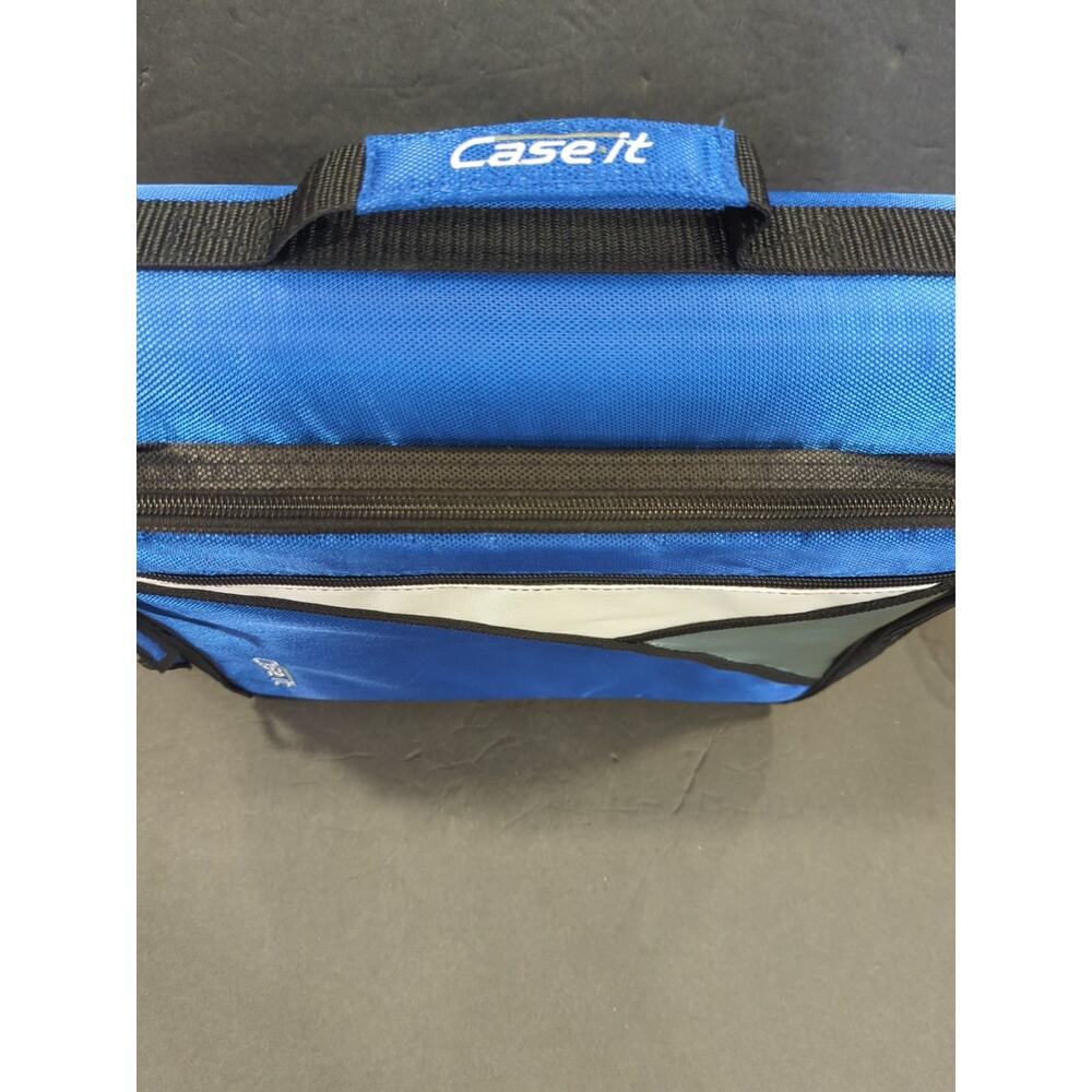 Case-it The Universal Zipper Binder -‎ 2 Inch O-Rings Padded Pocket - Picture 2 of 10